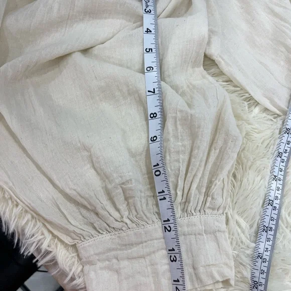 Jen's Pirate Booty Cream Kids Dress - Picture 12 of 13